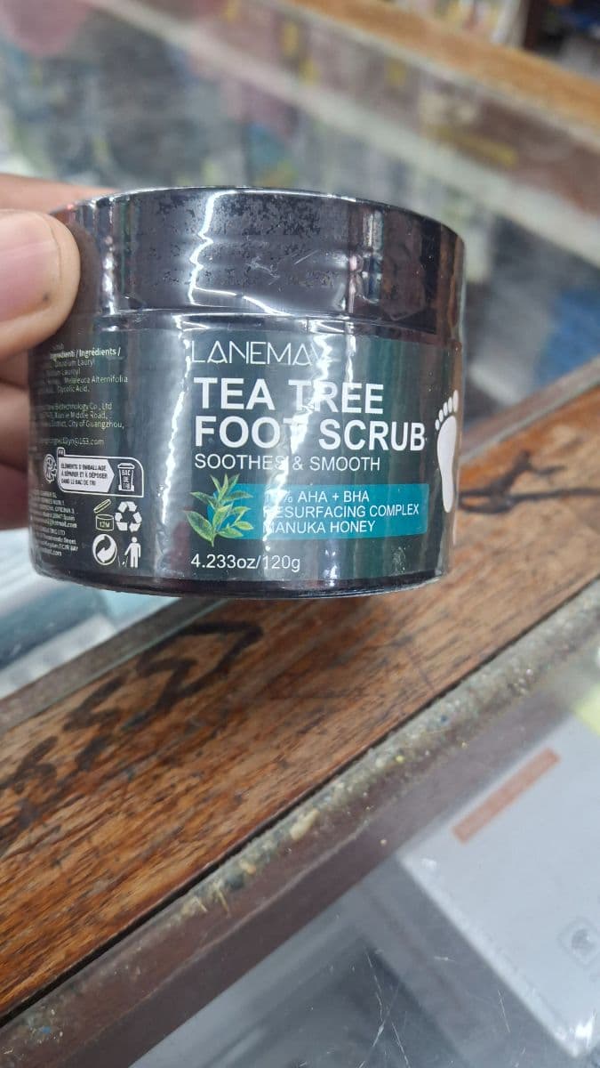 LANEMAY Tea Tree Foot Scrub - Soothes & Smooth