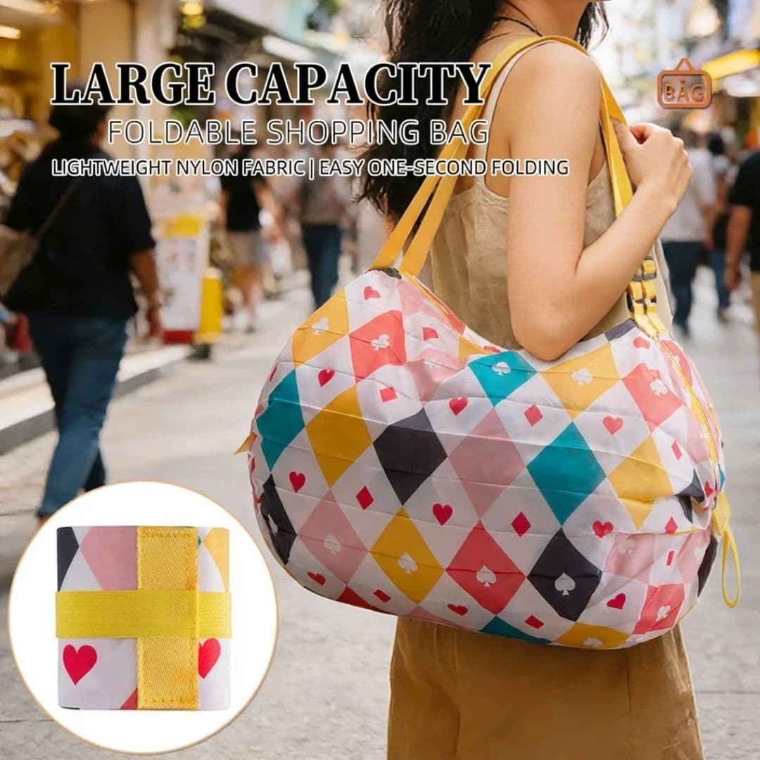 💥FREE DELIVERY💥Large Capacity Foldable Reusable Shopping Bag