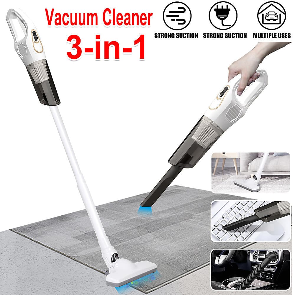3-in-1 Cordless Handheld Stick Vacuum Cleaner