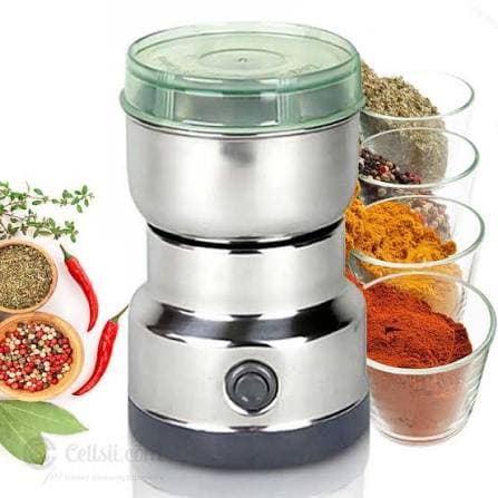 Electric Stainless Steel Spice & Coffee Grinder