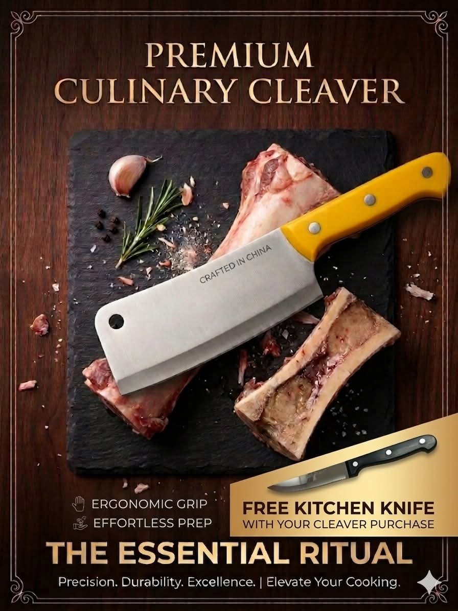Premium Culinary Cleaver