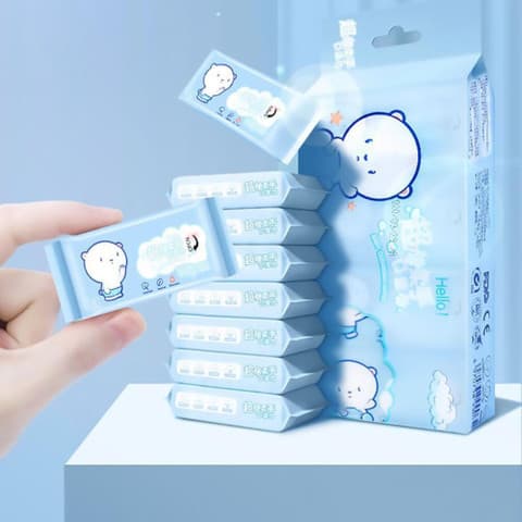 💥BUY 1 PACK GET 1 PACK FREE 💥Gentle Mini Baby Wet Wipes Travel Pack